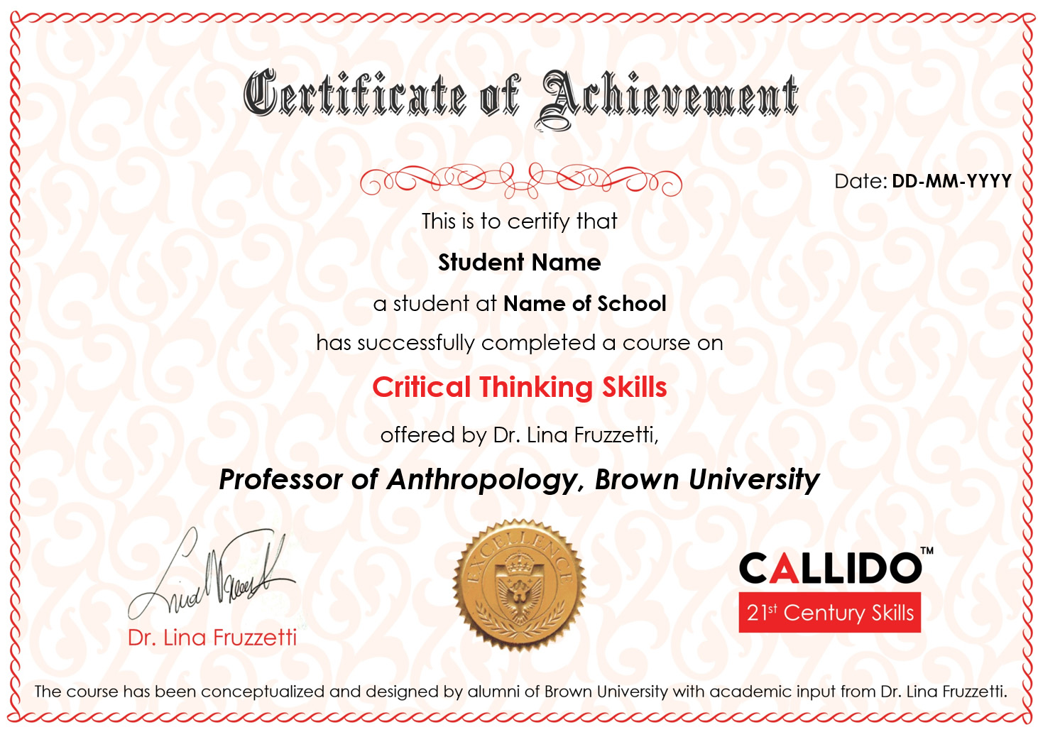 critical thinking certificate from cornell university